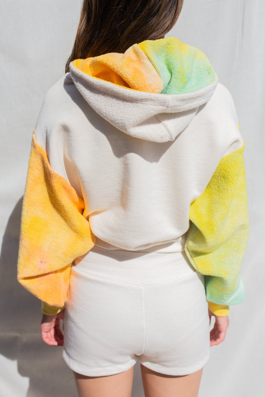 Cropped Hoodie / Limone